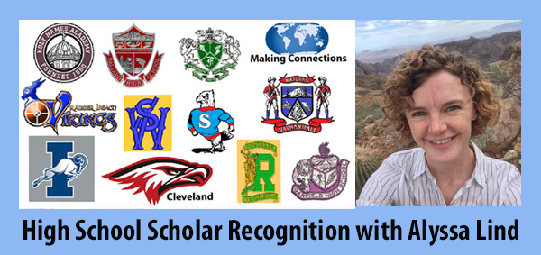 High School STEM Scholar Recognition with Keynote Speaker Alyssa Lind