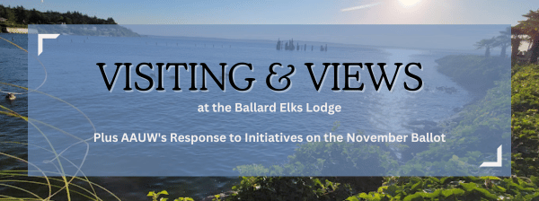 Visiting, Views & Information on WA State Initiatives