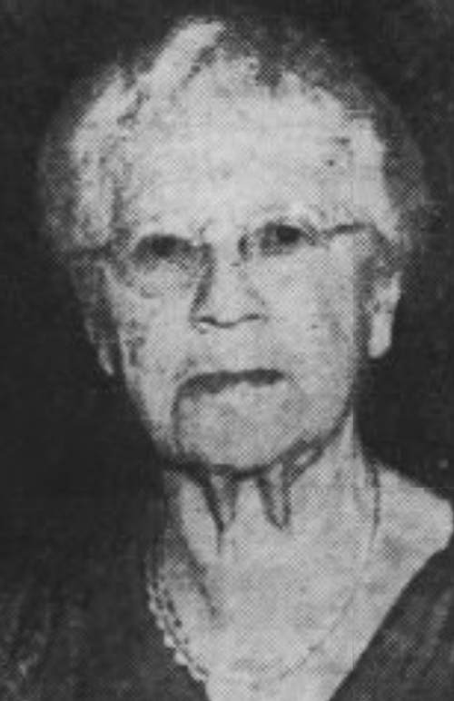 Mrs. Clara Baker Flett (Mrs. William Hadley)